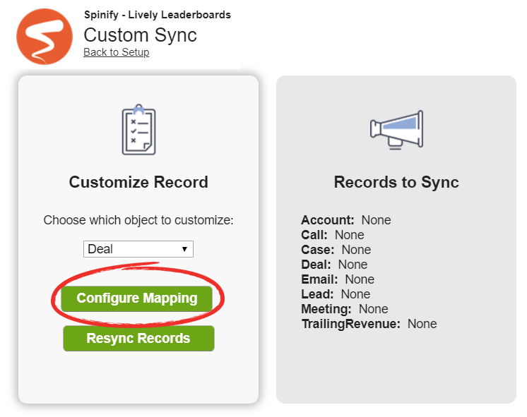 Customize Deal Record